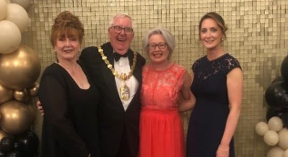 Cheshire East Autism Team attendance at Crewe Mayor's Ball