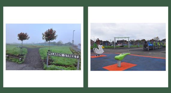08/04/2024 - First 'Pocket Park' revamped in Crewe