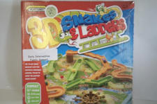 3D Snakes and Ladders game