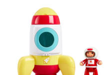 Rocket and astronaut 
