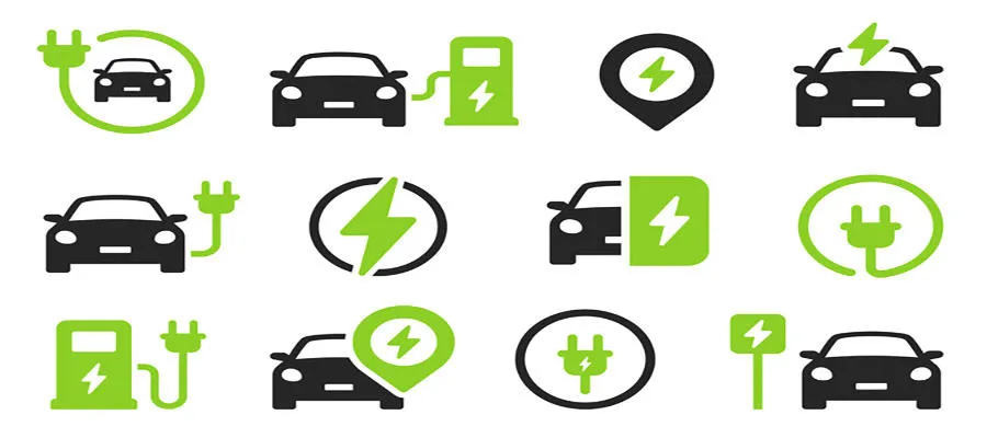 Electric car charging image