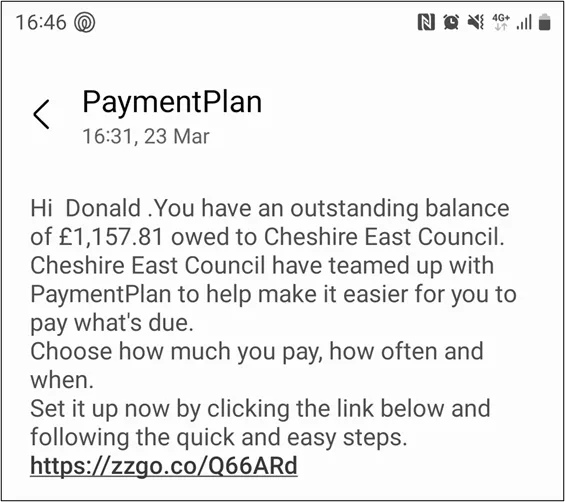 example payplan text 