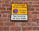 restricted parking zone no loading