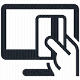 Internet banking symbol