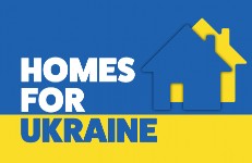 Homes for Ukraine logo