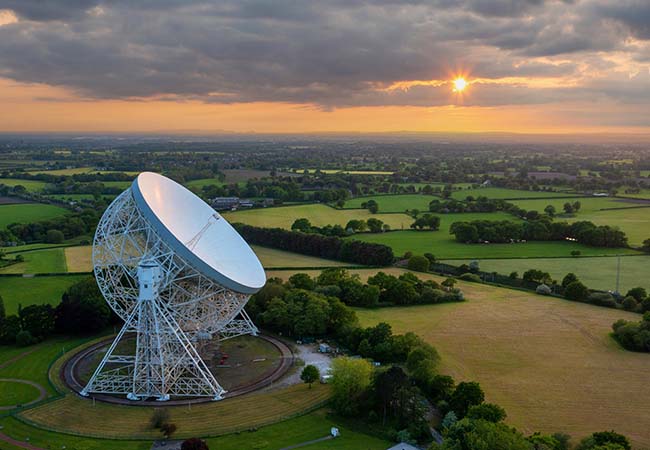 Jodrell Bank in Cheshire East