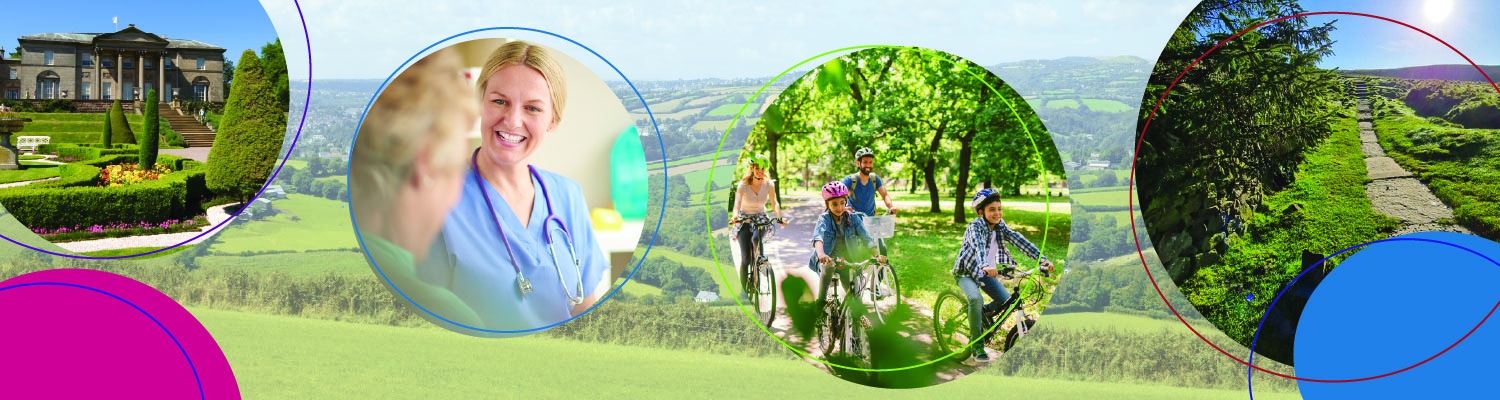 Various scenes around Cheshire East