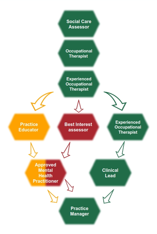 Adult social care academy stages