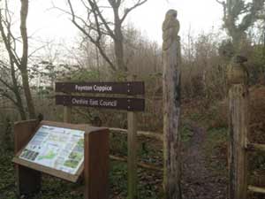 Entrance to poynton coppice