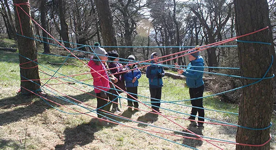 Family Team Challenge Day at Tegg’s Nose Country Park