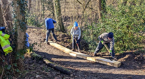 Volunteer day at Rossmill - Two