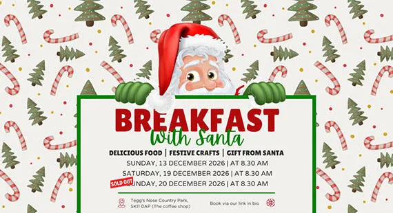 Breakfast with Santa At Tegg's Nose - 13 December
