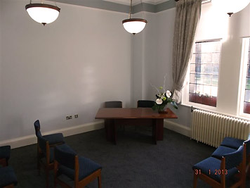 Ceremony Room in Municipal buildings Crewe