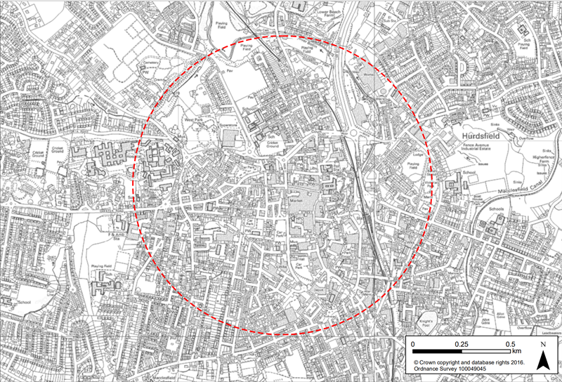 Figure 15.14 Central Macclesfield Strategic Location (indicative)