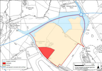 Access a larger version of Figure 15.34 Giantswood Lane to Manchester Road site (PDF 403KB) (Opens in a new window)