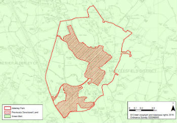 Access a larger version of Figure 15.73 Alderley Park opportunity site (PDF, 738KB) (Opens in a new window)