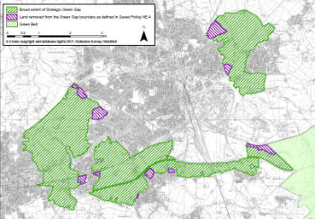 Access a larger version of Figure 8.3 Strategic Green Gaps (PDF, 3.6MB) (Opens in a new window)