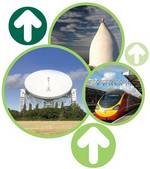 green arrows