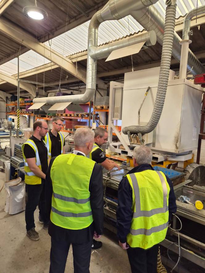 inside the factory