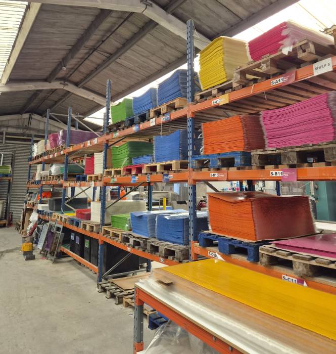 inside the factory