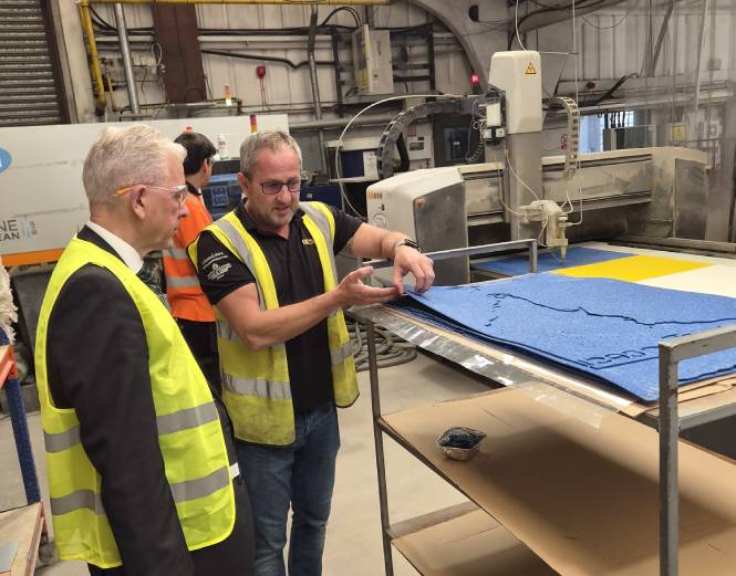 inside the factory