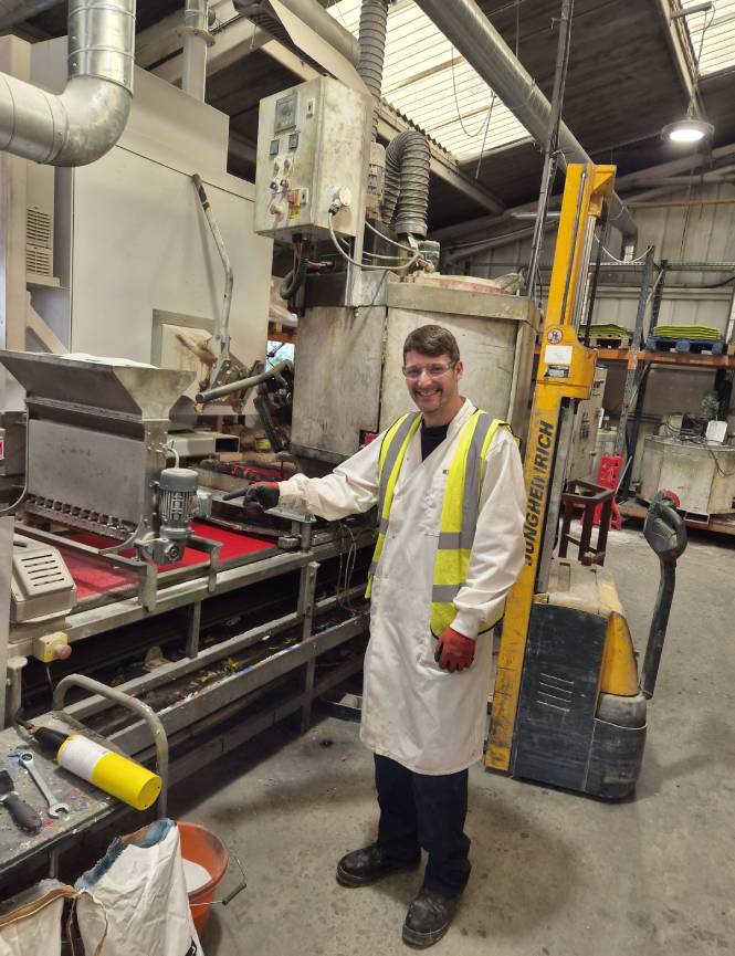 inside the factory