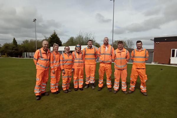 Volunteers from Ringway Jacobs