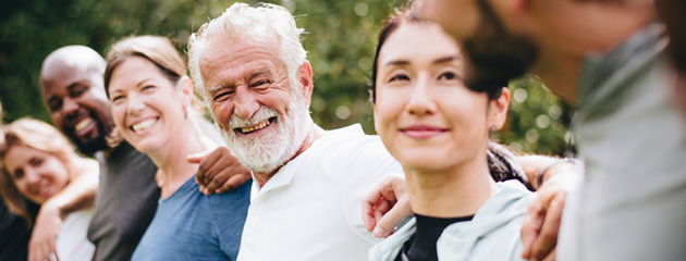 Community group of people