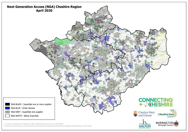 Next Generation Access Cheshire Region April 2020