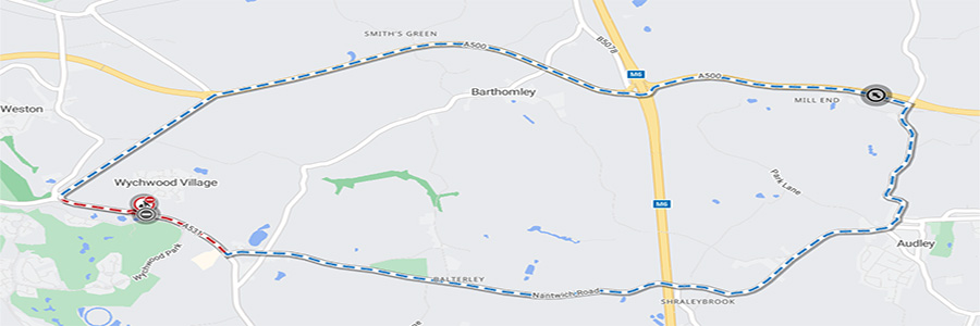 Diversion Route A531