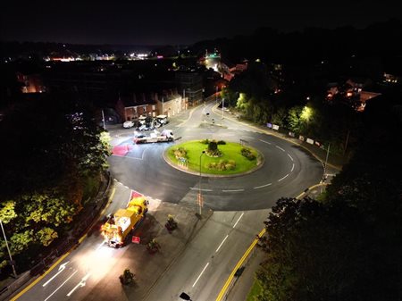 ariel roundabout photo 2