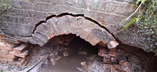 Mossmere culvert collapse
