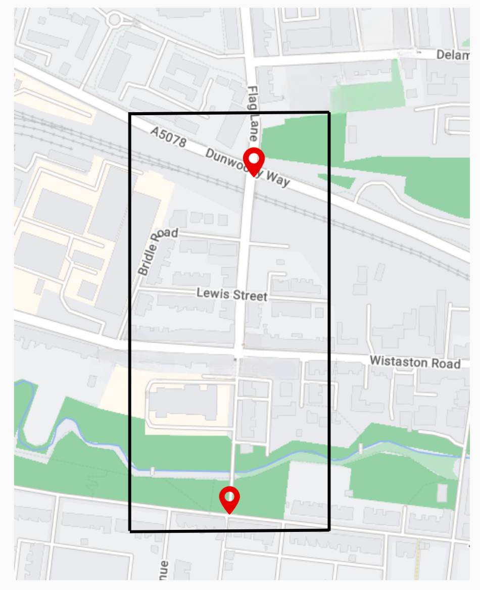 Flag Lane Extents