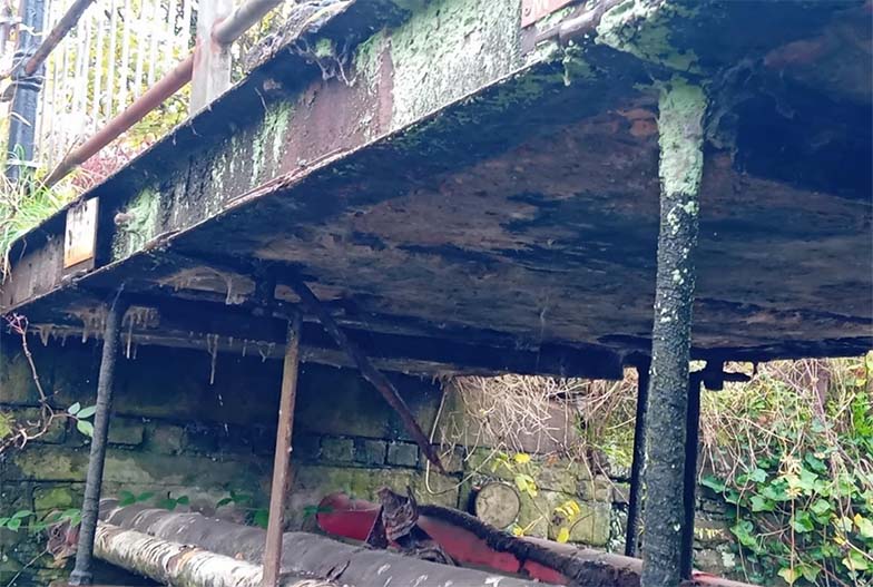 Image showing under the bridge