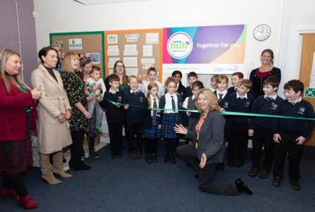 Family hub opening event