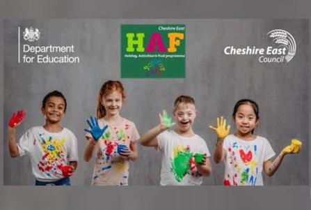 Children painting