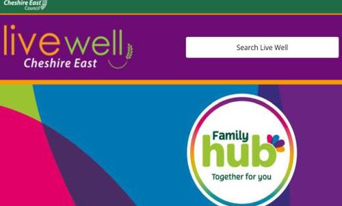 Live Well family hub logo