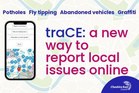 Visual concept of the new TraCE app