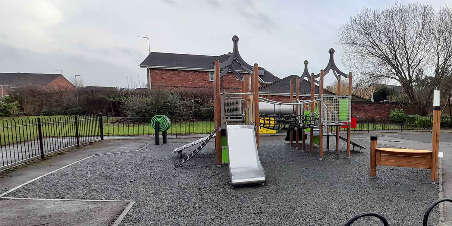 playground updated at Holcombe Drive