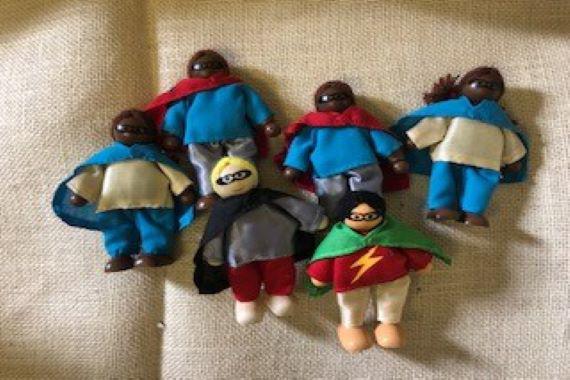 picture of superhero's 
