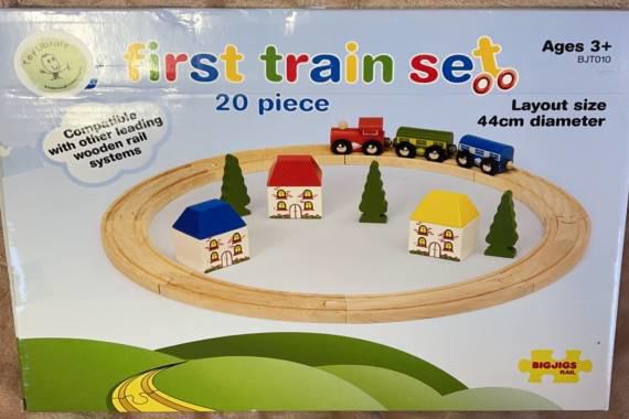 picture of my first train set