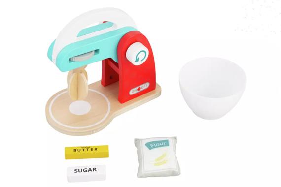 picture of wooden cake mixer