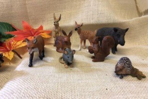 picture of woodland animals
