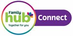 Family Hubs Connect Logo CMYK