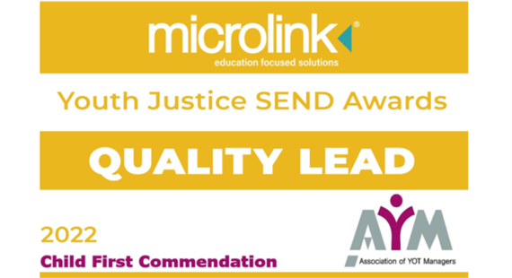 Youth justice service receive quality lead award