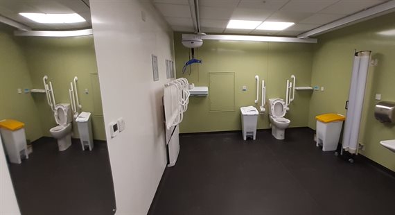 Changing Places facility in Macclesfield