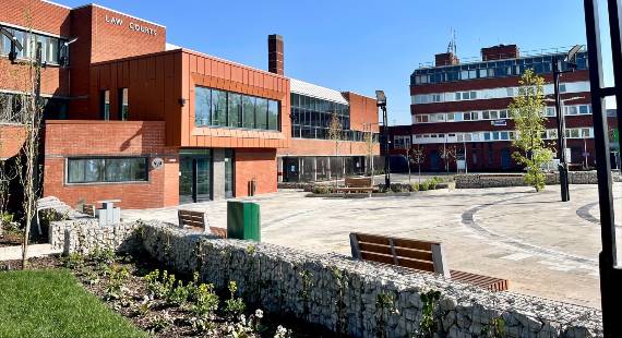28/04/2025 - Latest Crewe town centre regeneration project completes