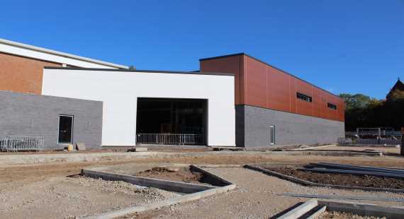 Congleton Leisure Centre latest exterior