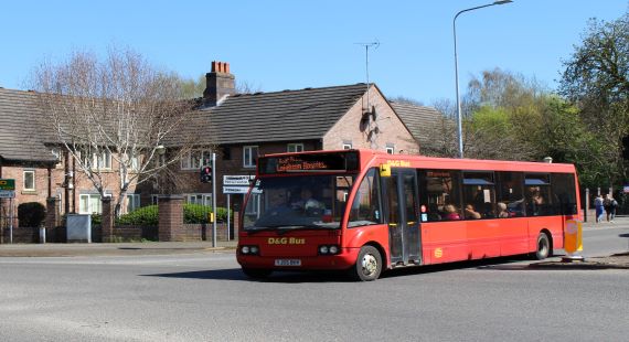 D&G Bus on the road