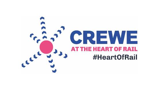 Crewe - At the Heart of Rail campaign logo